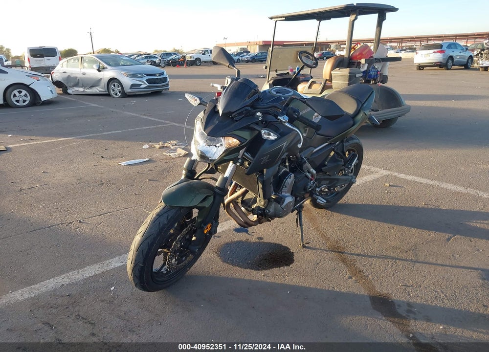 2018 KAWASAKI ER650 G VIN: JKAEREG10JDA02247