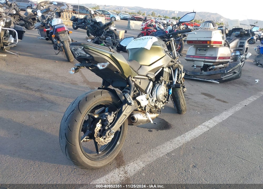 2018 KAWASAKI ER650 G VIN: JKAEREG10JDA02247