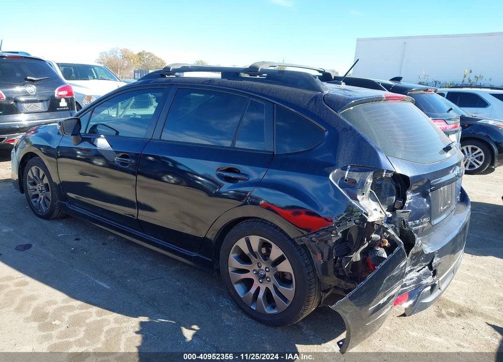 2015 SUBARU IMPREZA 2.0I SPORT LIMITED VIN: JF1GPAV68FH237638