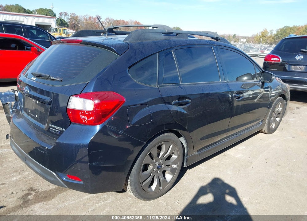 2015 SUBARU IMPREZA 2.0I SPORT LIMITED VIN: JF1GPAV68FH237638