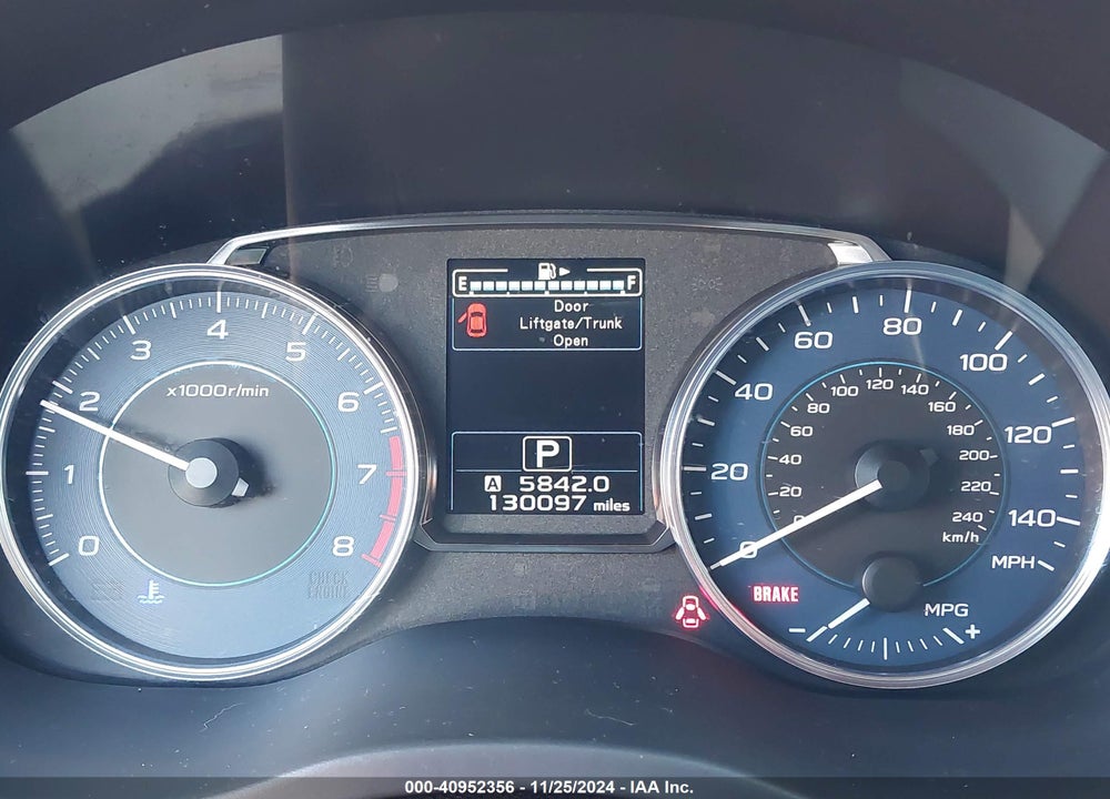 2015 SUBARU IMPREZA 2.0I SPORT LIMITED VIN: JF1GPAV68FH237638