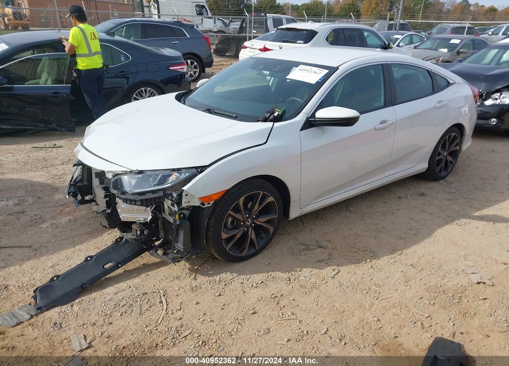 2020 HONDA CIVIC SPORT VIN: 2HGFC2F88LH568928