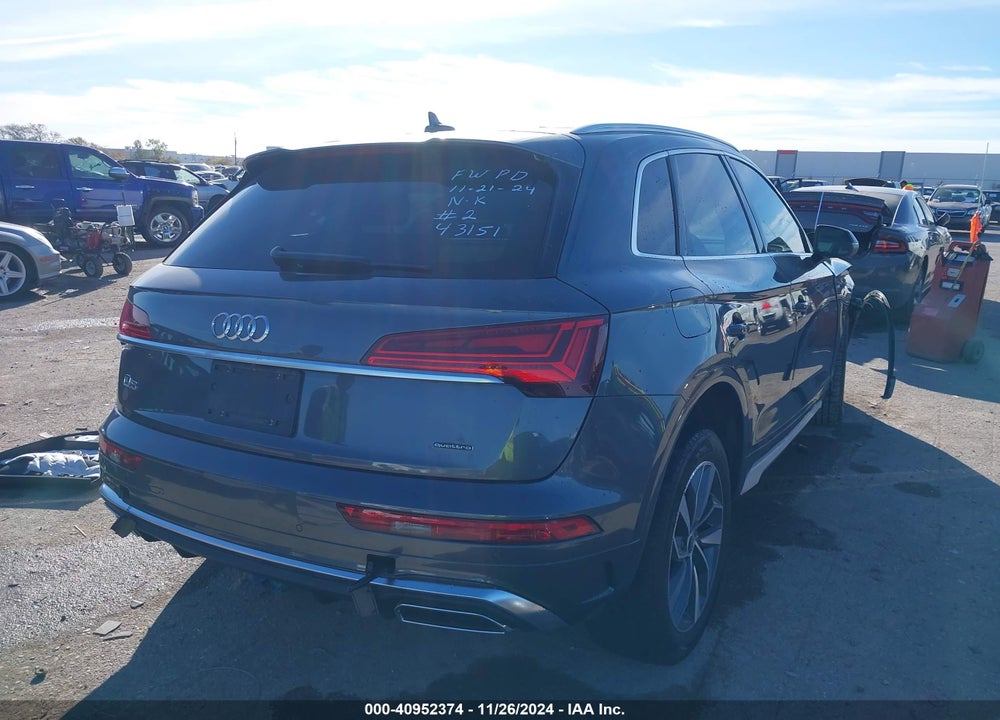 2023 AUDI Q5 PREMIUM PLUS 45 TFSI S LINE QUATTRO VIN: WA1EAAFY4P2113769