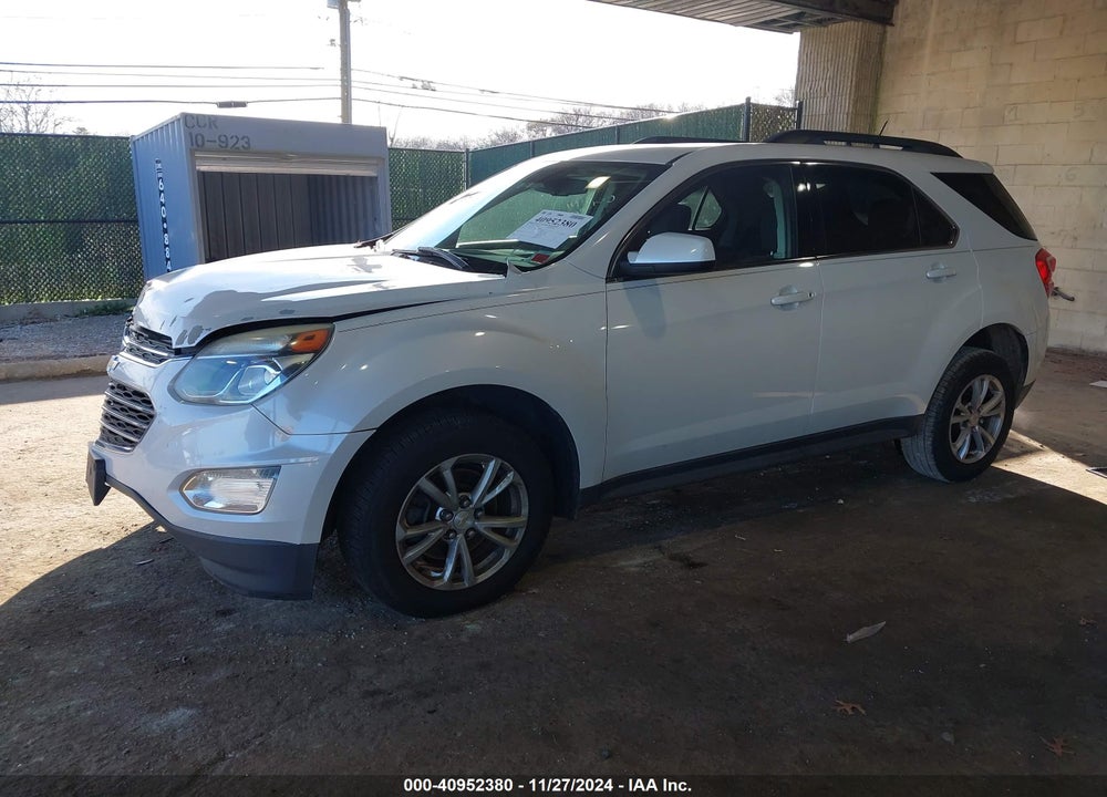 2016 CHEVROLET EQUINOX LT VIN: 2GNALCEK2G6107356