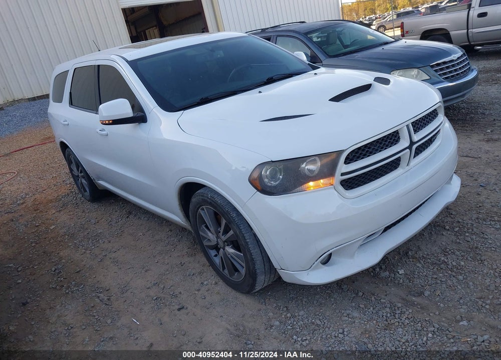 2013 DODGE DURANGO R/T VIN: 1C4SDHCT4DC578396