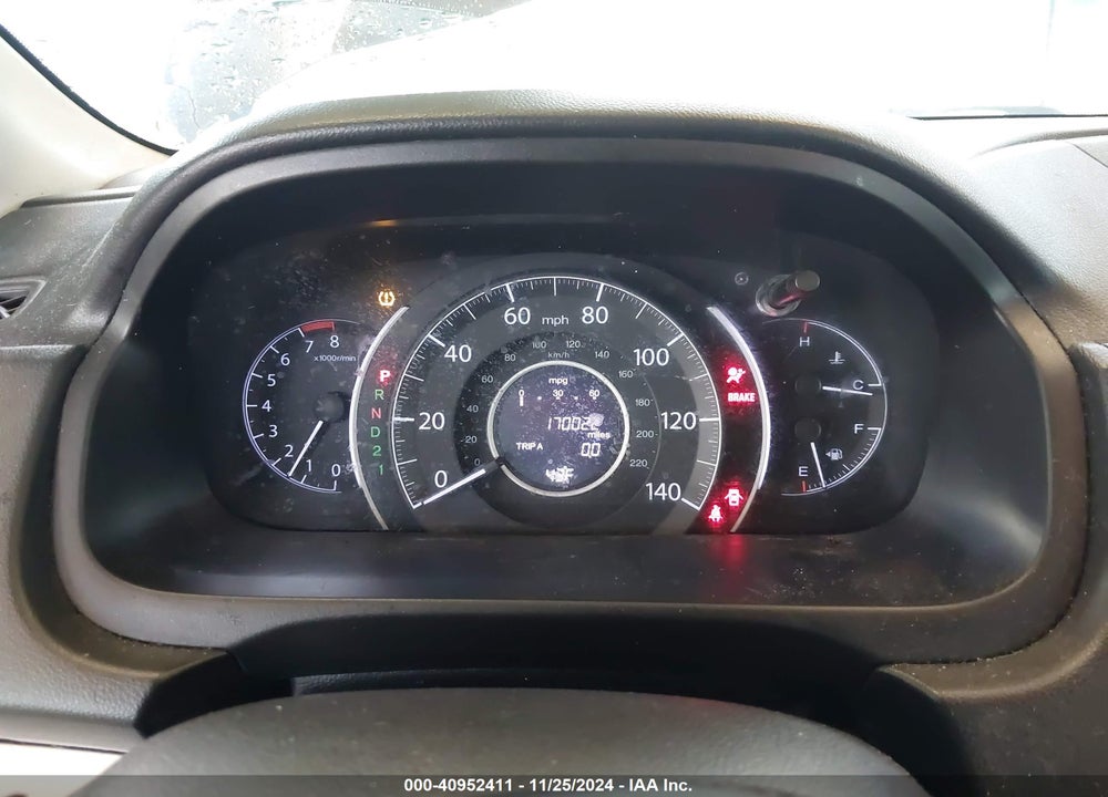 2013 HONDA CR-V LX VIN: 5J6RM4H37DL004322