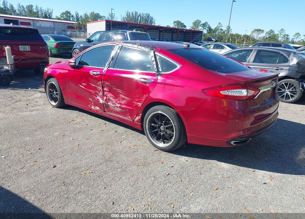 2016 FORD FUSION VIN: 3FA6P0K9XGR237113