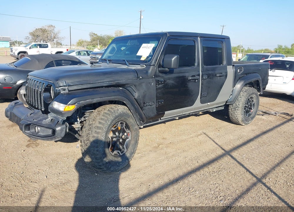 2021 JEEP GLADIATOR VIN: 1C6JJTBG8ML554475