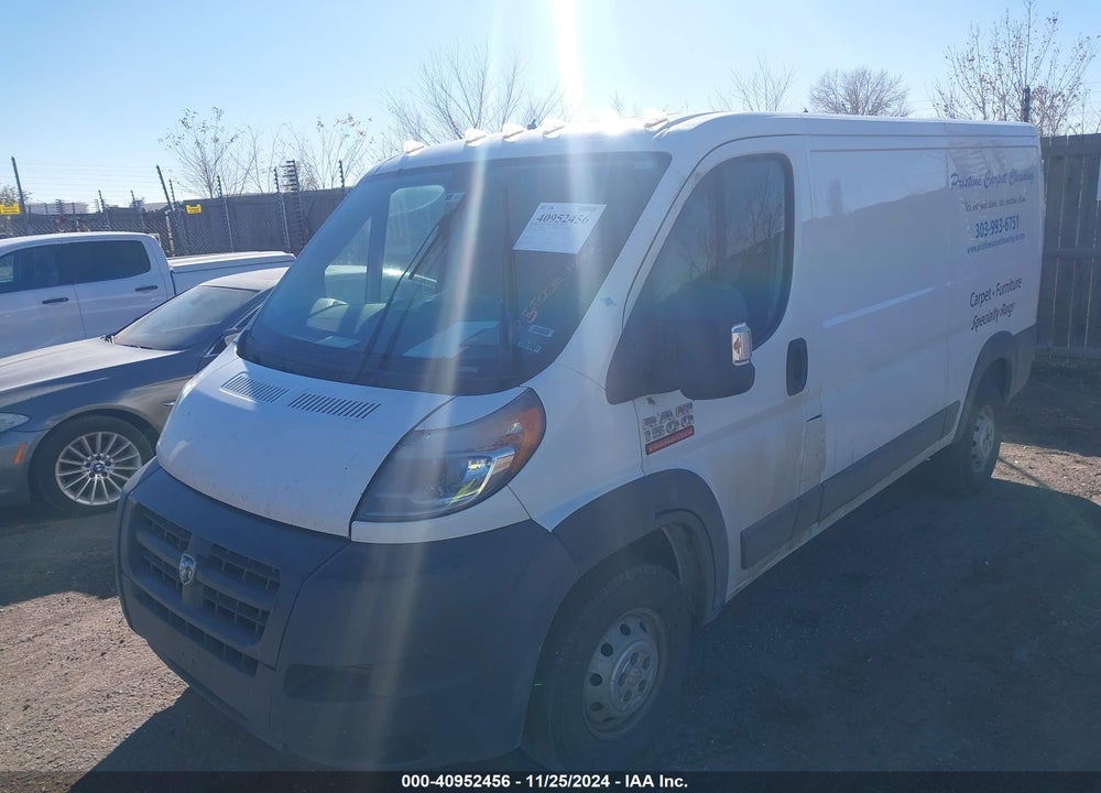 2015 RAM PROMASTER 1500 LOW ROOF VIN: 3C6TRVAG4FE502917