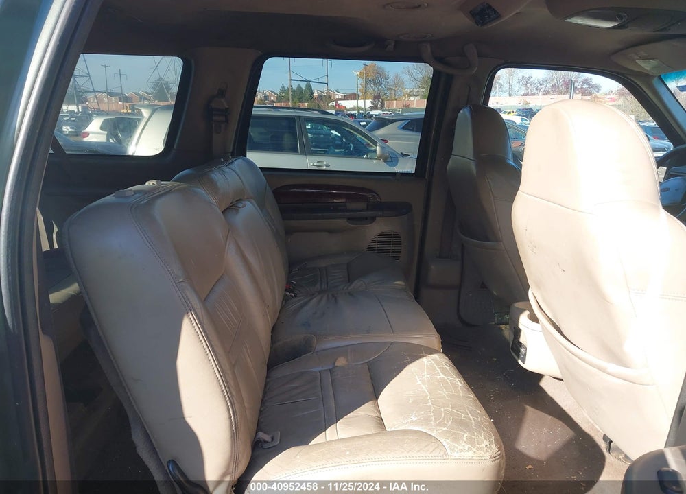 2001 FORD EXCURSION LIMITED VIN: 1FMSU43F21EA00439