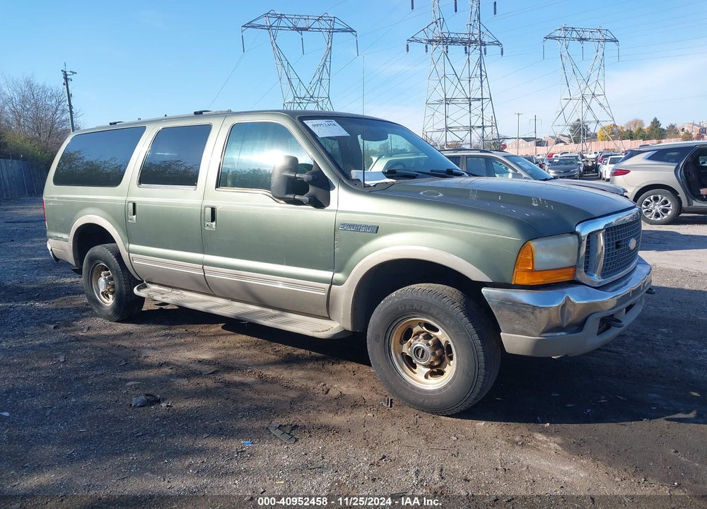 2001 FORD EXCURSION LIMITED VIN: 1FMSU43F21EA00439