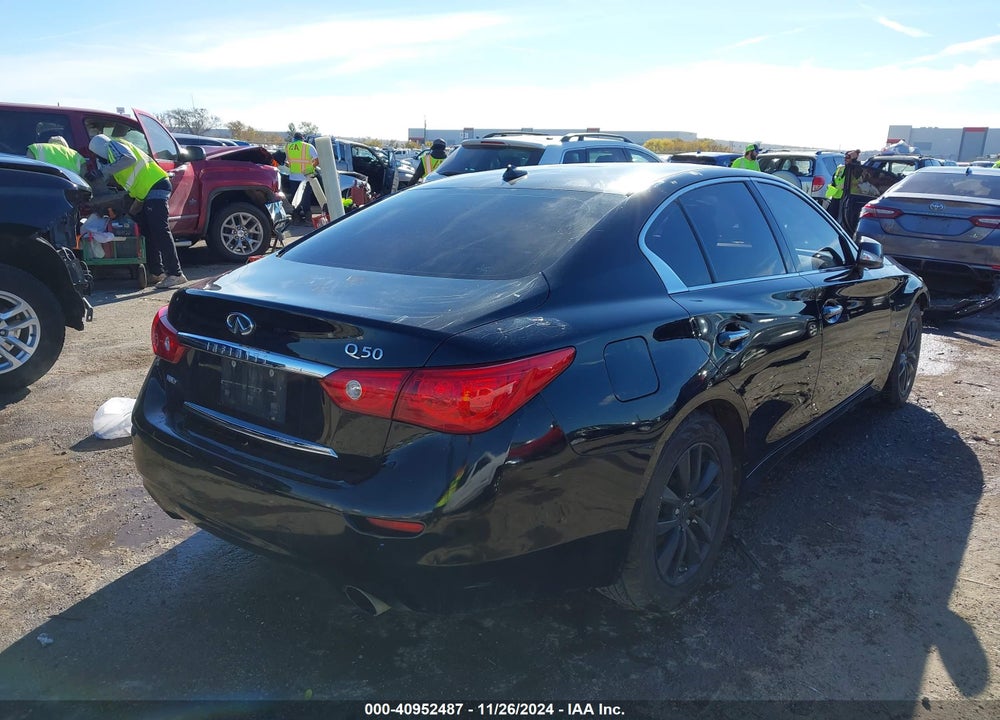 2015 INFINITI Q50 PREMIUM VIN: JN1BV7AR7FM419662