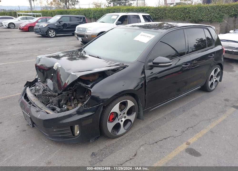 2012 VOLKSWAGEN GTI VIN: WVWGD7AJ6CW209716