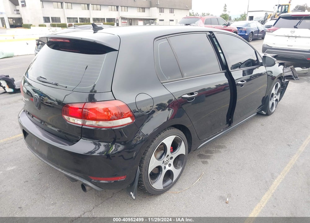 2012 VOLKSWAGEN GTI VIN: WVWGD7AJ6CW209716