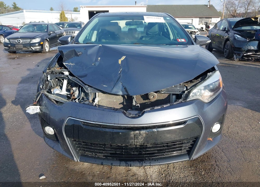 2016 TOYOTA COROLLA VIN: 2T1BURHE3GC581690