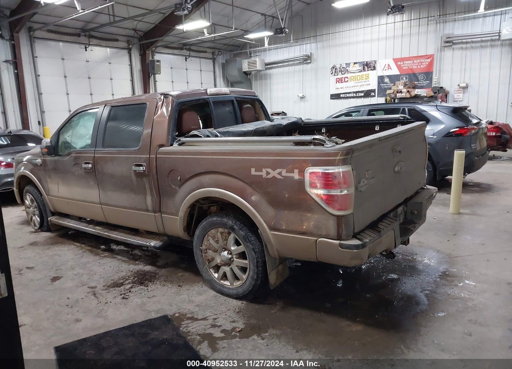 2011 FORD F-150 KING RANCH VIN: 1FTFW1EF3BKE04316