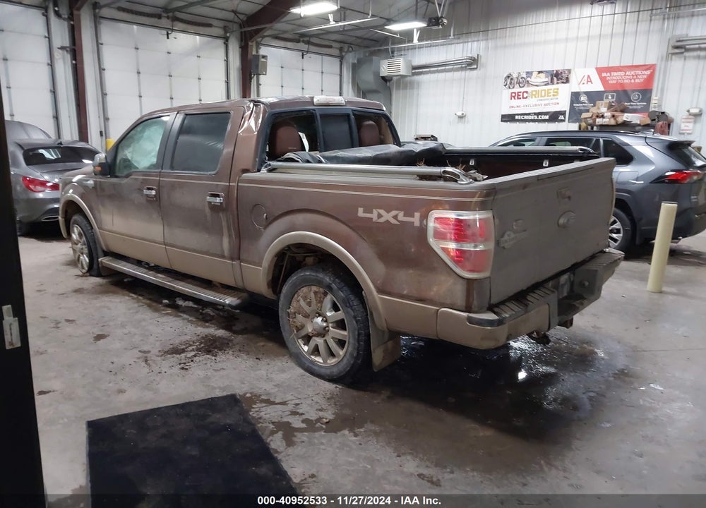 2011 FORD F-150 KING RANCH VIN: 1FTFW1EF3BKE04316