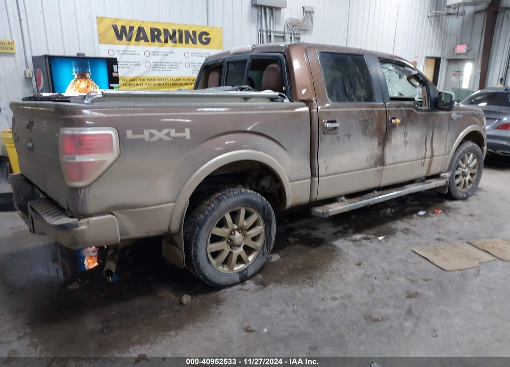 2011 FORD F-150 KING RANCH VIN: 1FTFW1EF3BKE04316