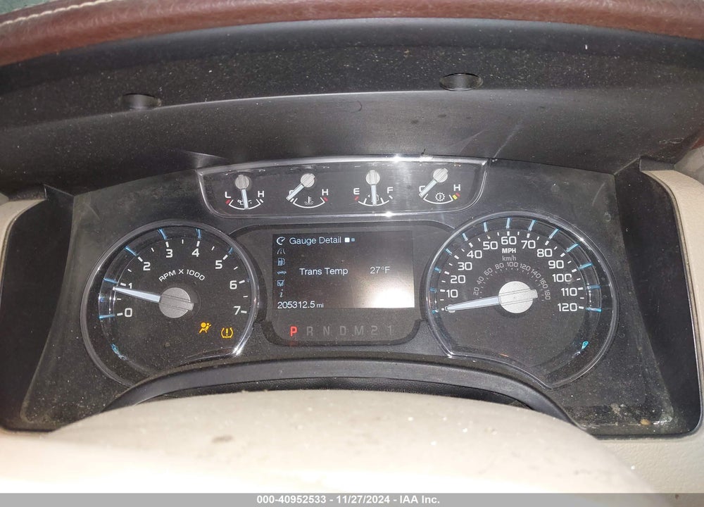 2011 FORD F-150 KING RANCH VIN: 1FTFW1EF3BKE04316