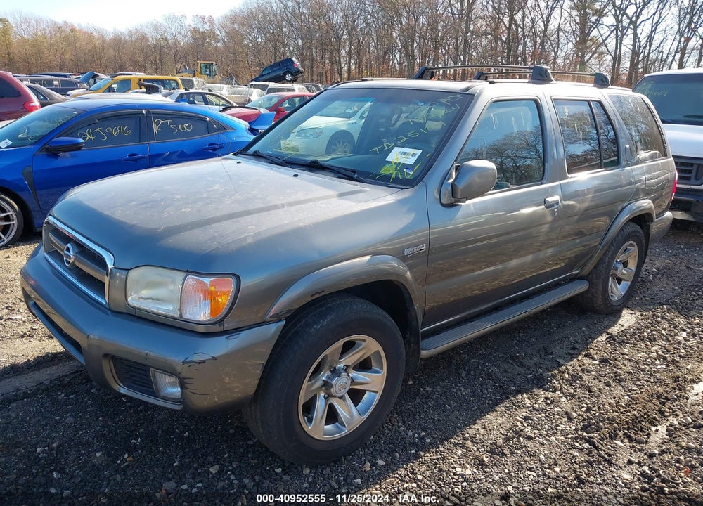 2004 NISSAN PATHFINDER LE PLATINUM VIN: JN8DR09YX4W912707