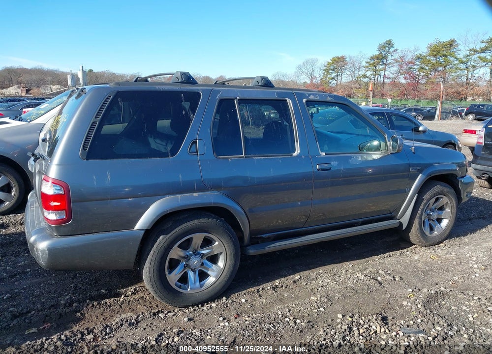 2004 NISSAN PATHFINDER LE PLATINUM VIN: JN8DR09YX4W912707