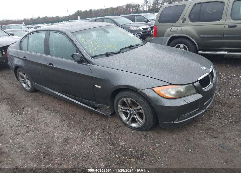 2008 BMW 328XI VIN: WBAVC73538KP39163