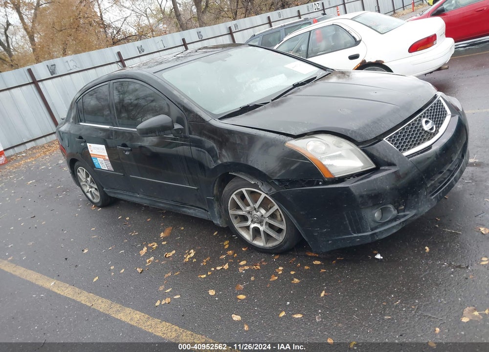 2007 NISSAN SENTRA SE-R SPEC V VIN: 3N1CB61E47L683258