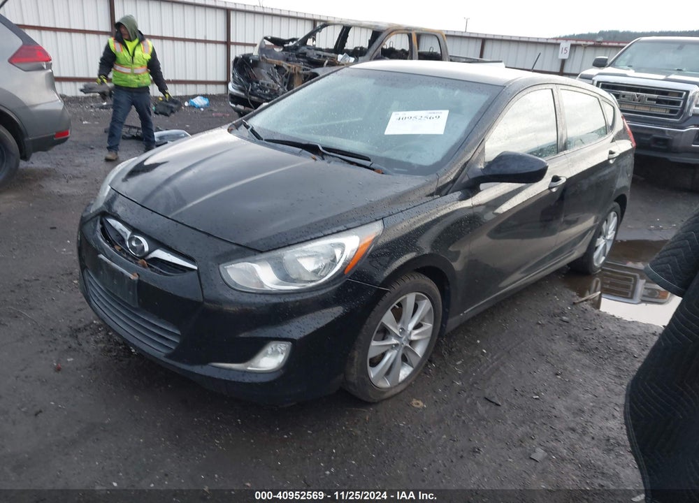 2012 HYUNDAI ACCENT SE VIN: KMHCU5AE6CU024949