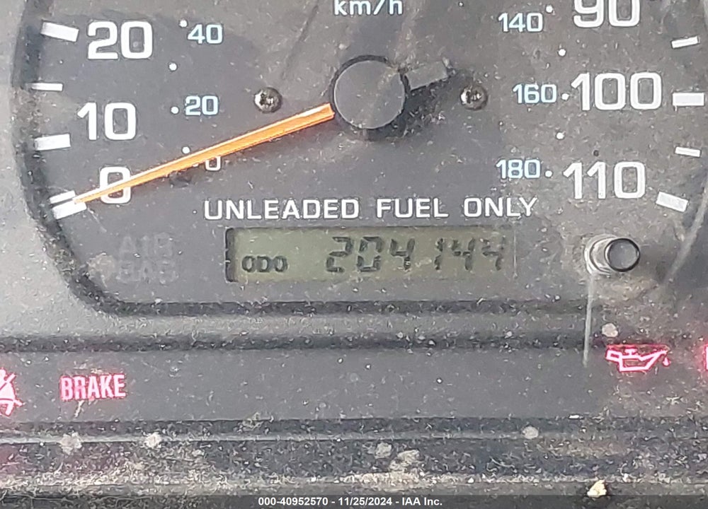 1999 NISSAN FRONTIER SE/XE VIN: 1N6DD26S4XC345046