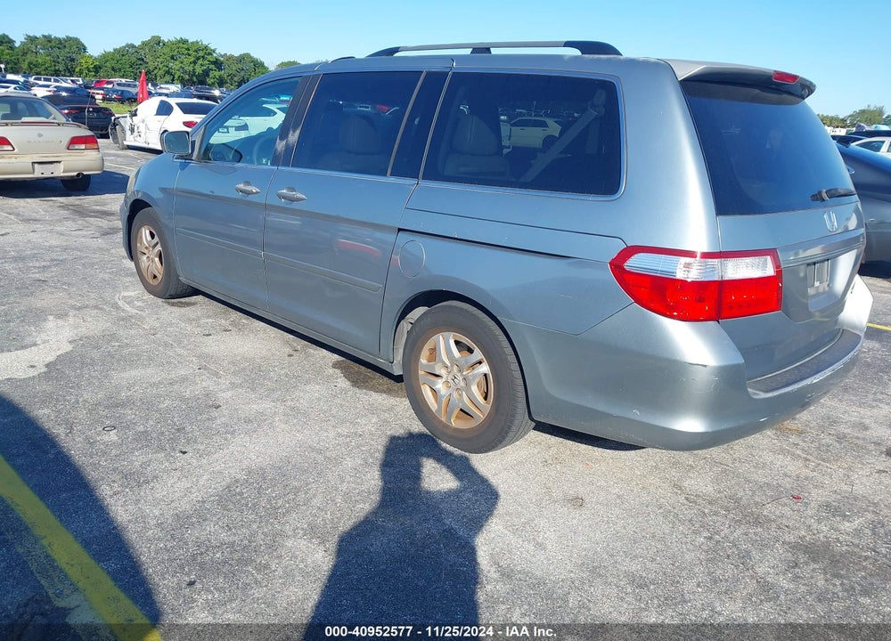 2005 HONDA ODYSSEY EX-L VIN: 5FNRL387X5B134704