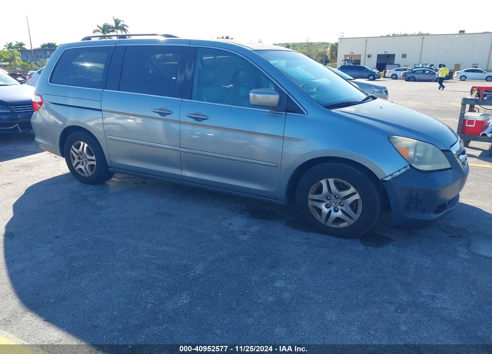 2005 HONDA ODYSSEY EX-L VIN: 5FNRL387X5B134704