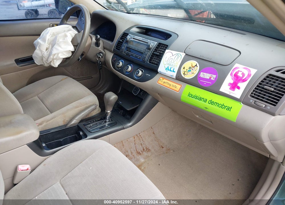 2006 TOYOTA CAMRY LE V6 VIN: 4T1BF32K96U115099