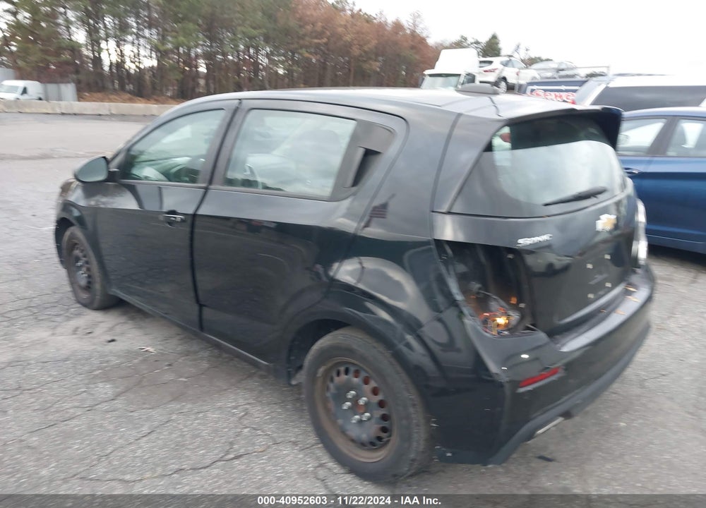 2019 CHEVROLET SONIC LT AUTO VIN: 1G1JG6SB3K4136564