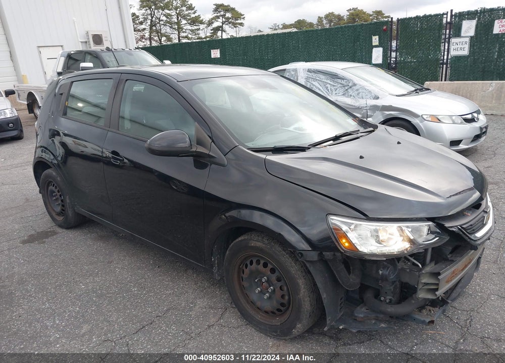 2019 CHEVROLET SONIC LT AUTO VIN: 1G1JG6SB3K4136564