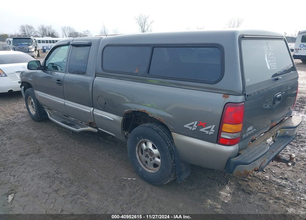1999 GMC SIERRA 1500 SLE VIN: 2GTEK19T2X1569739
