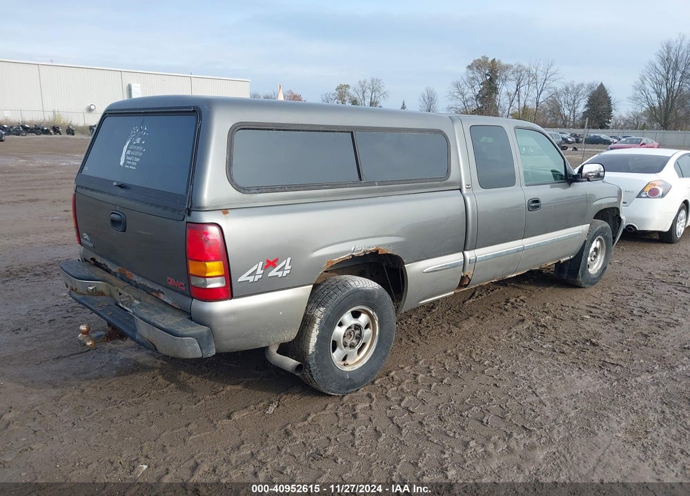 1999 GMC SIERRA 1500 SLE VIN: 2GTEK19T2X1569739