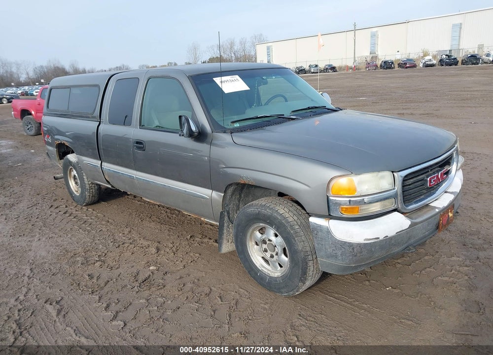 1999 GMC SIERRA 1500 SLE VIN: 2GTEK19T2X1569739