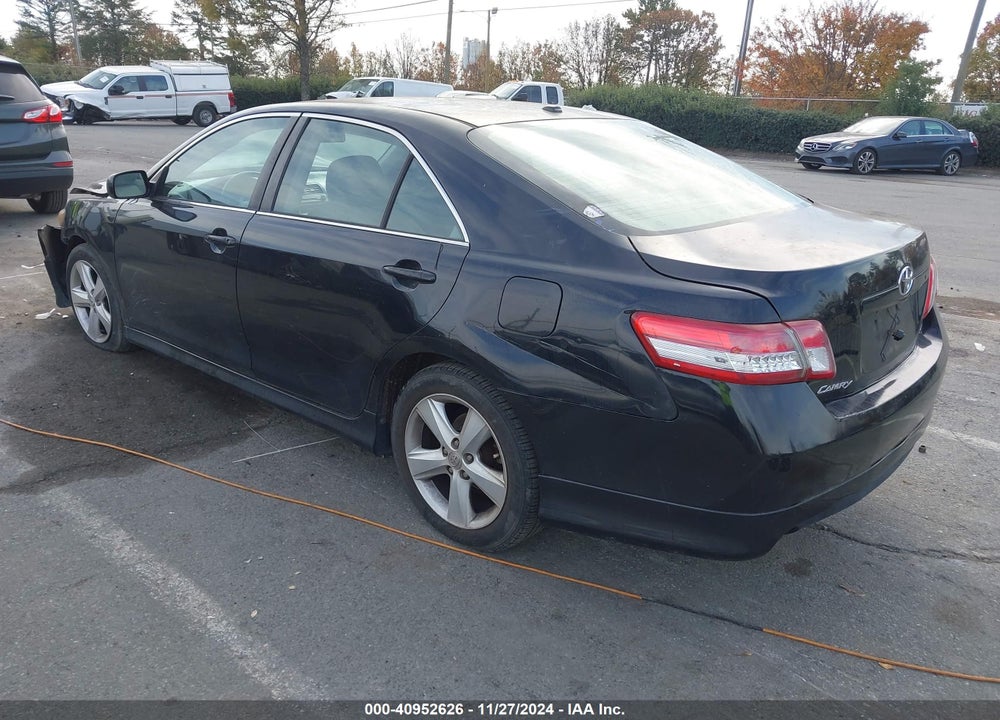 2011 TOYOTA CAMRY SE VIN: 4T1BF3EK5BU767918
