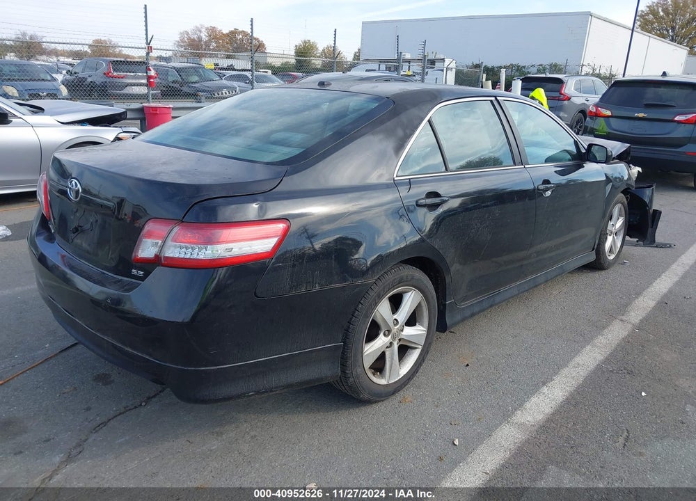 2011 TOYOTA CAMRY SE VIN: 4T1BF3EK5BU767918