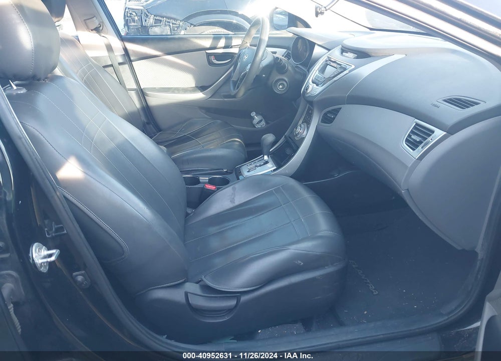 2012 HYUNDAI ELANTRA GLS VIN: 5NPDH4AE3CH141650
