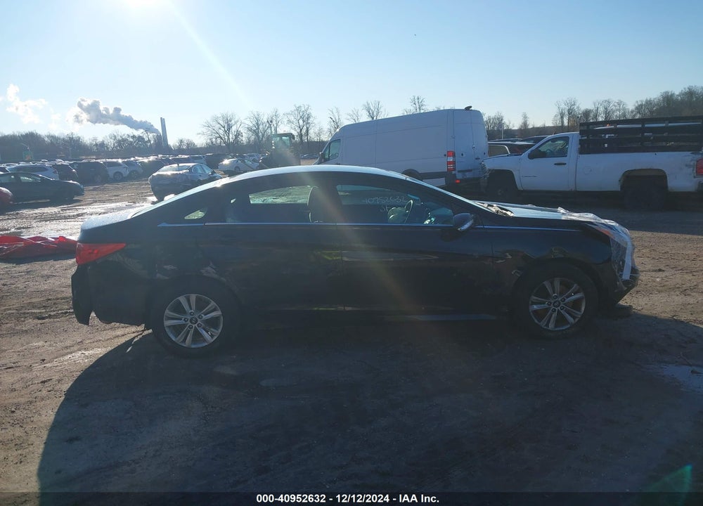 2014 HYUNDAI SONATA GLS VIN: 5NPEB4AC9EH929923