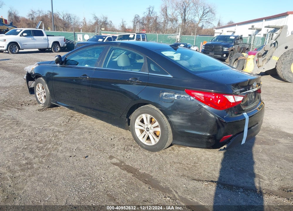 2014 HYUNDAI SONATA GLS VIN: 5NPEB4AC9EH929923