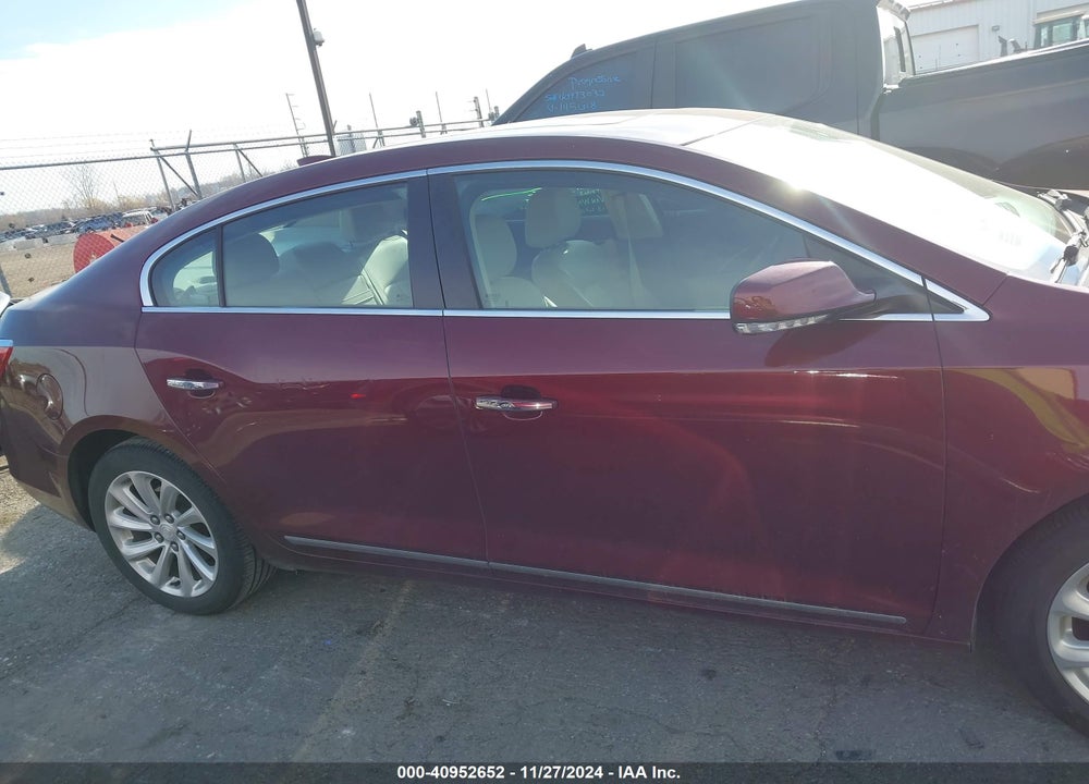 2015 BUICK LACROSSE LEATHER VIN: 1G4GB5G33FF148747