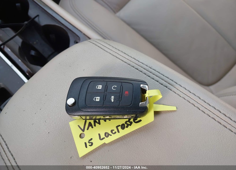 2015 BUICK LACROSSE LEATHER VIN: 1G4GB5G33FF148747