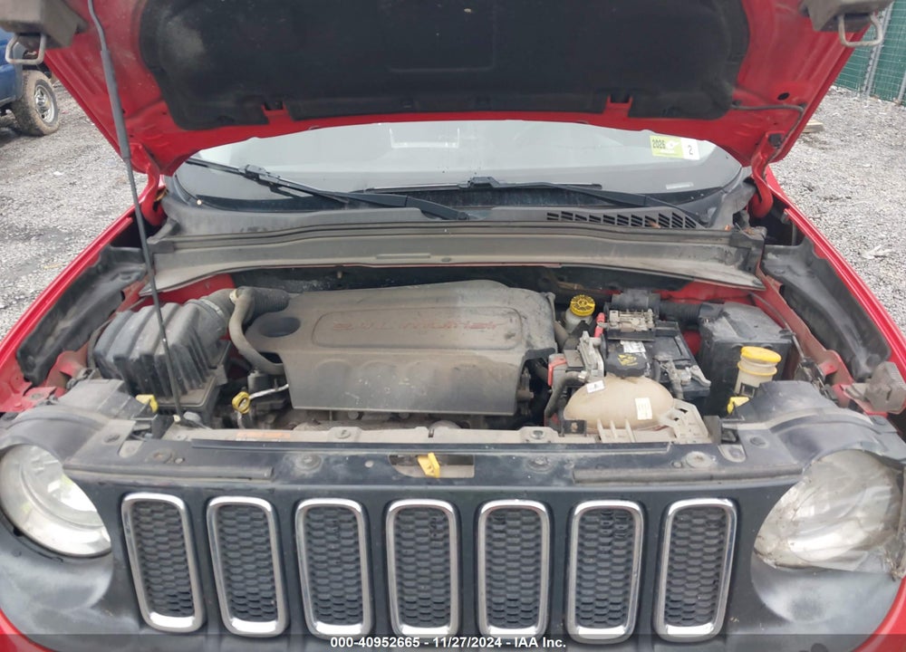 2016 JEEP RENEGADE LATITUDE VIN: ZACCJBBT7GPC91825