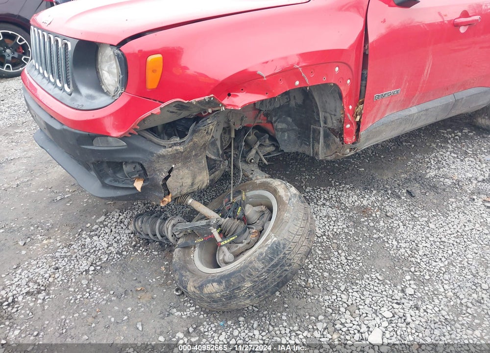 2016 JEEP RENEGADE LATITUDE VIN: ZACCJBBT7GPC91825