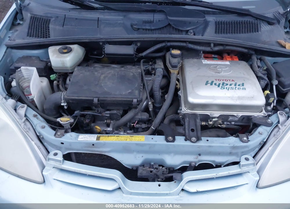 2001 TOYOTA PRIUS VIN: JT2BK12U910012862