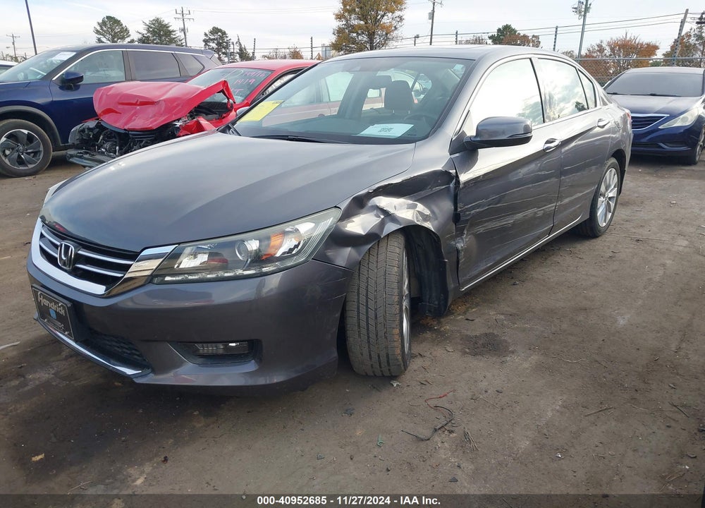 2014 HONDA ACCORD EX-L V-6 VIN: 1HGCR3F83EA021073