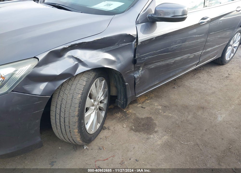 2014 HONDA ACCORD EX-L V-6 VIN: 1HGCR3F83EA021073