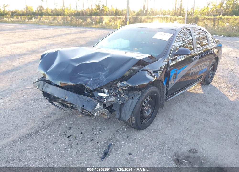 2015 CHEVROLET IMPALA LIMITED POLICE VIN: 2G1WD5E36F1160811